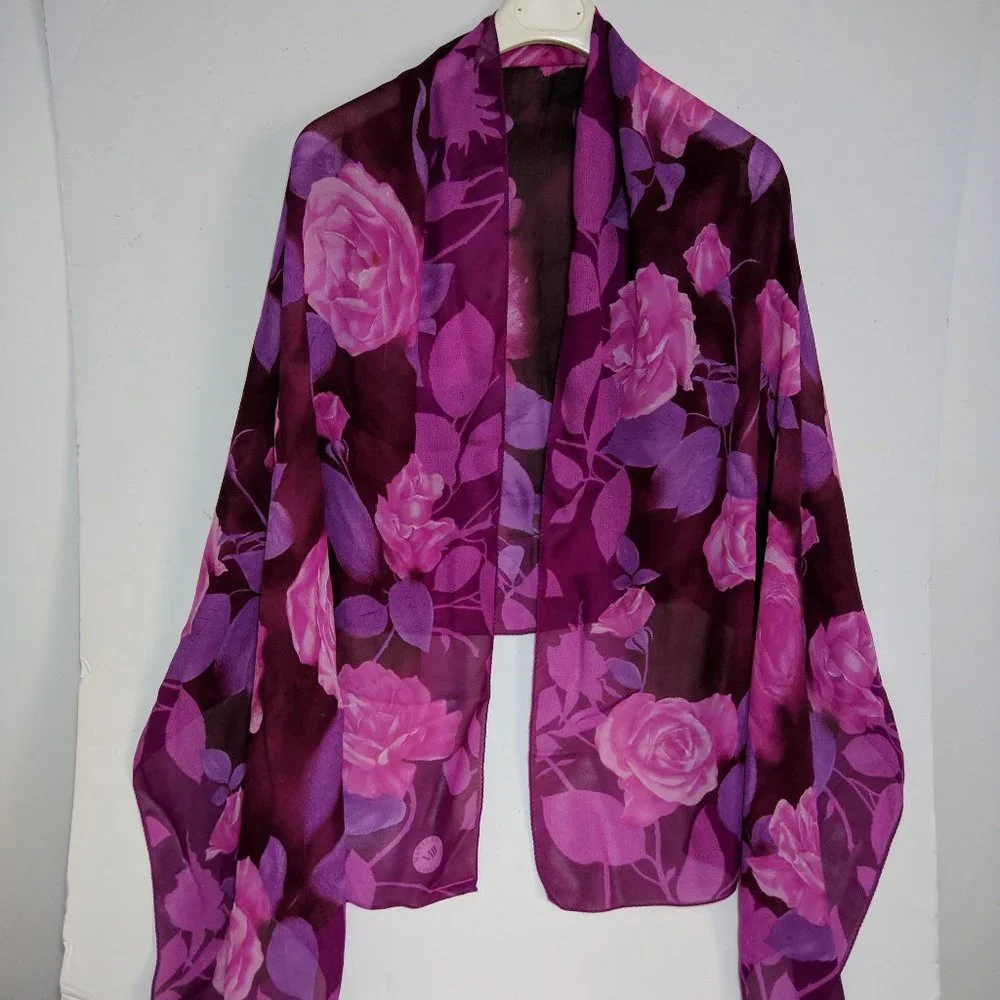 SHAWL Sized SCARF (NEW/Never Worn) - MADE in ITALY! - Picture 4 of 4